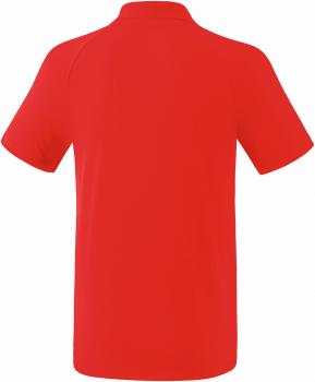 ESSENTIAL 5-C Polo - rot/weiß