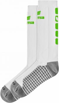 CLASSIC 5-C SOCKEN LANG - weiß/green