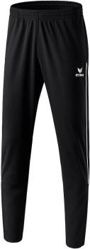 Trainingshose mit Wadeneinsatz & Piping 2.0 - schwarz