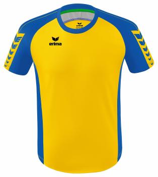 SIX WINGS TRIKOT Herren Kinder - gelb/new royal