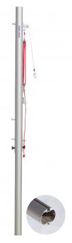 ALU-Volleyball-Mittelpfosten EN 1271, 83 mm d
