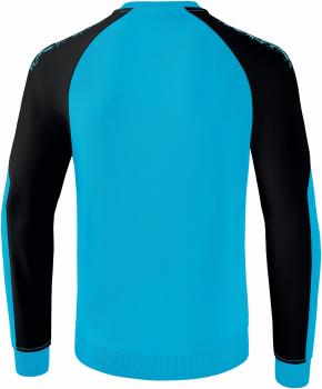 GRAFFIC 5-C Baumwollsweat Kinder - curacao/schwarz