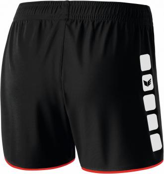CLASSIC 5-CUBES Shorts Damen - schwarz/rot