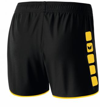 CLASSIC 5-CUBES Shorts Damen - schwarz/gelb