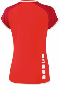 ZENARI 3.0 Tank Top Damen - rot/rubinrot/weiß
