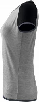 ZENARI 3.0 Tank Top Damen - grau melange/schwarz/dunkelgrau