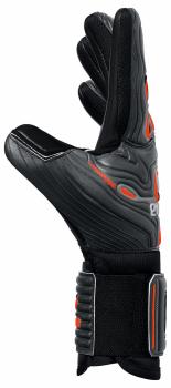Torwarthandschuh Flex-RAY HARDGROUND - fiery coral/schwarz