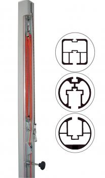 Ersatzspannvorrichtung Flaschenzug für Pfosten 80x80 mm, ø 83 mm oder ø 105 mm