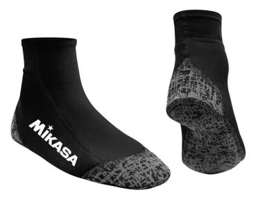 MIKASA Beach Socks, schwarz/weiß