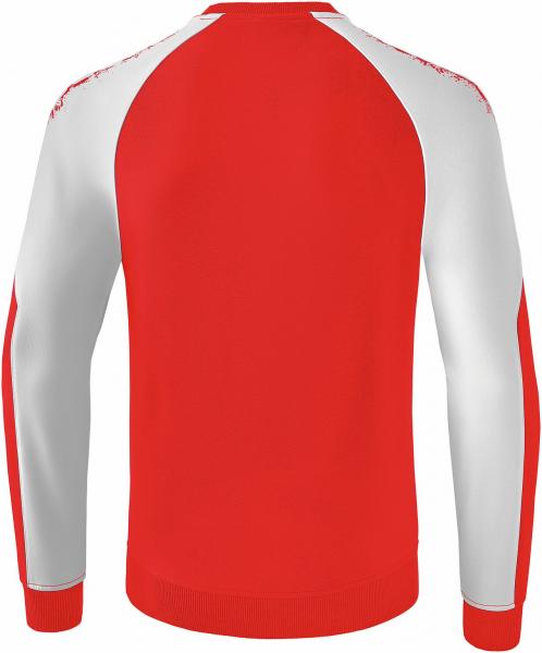 GRAFFIC 5-C Baumwollsweat Kinder - rot/weiß