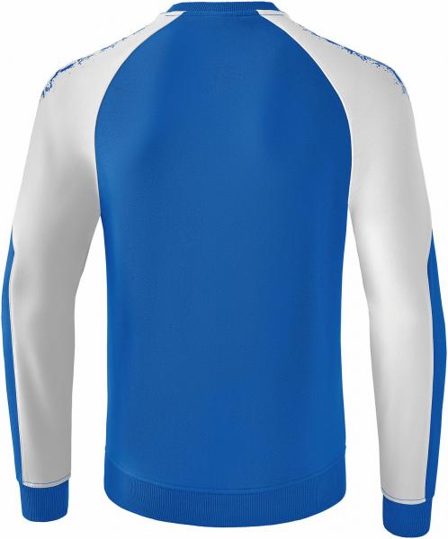 GRAFFIC 5-C Baumwollsweat Kinder - new royal / weiß