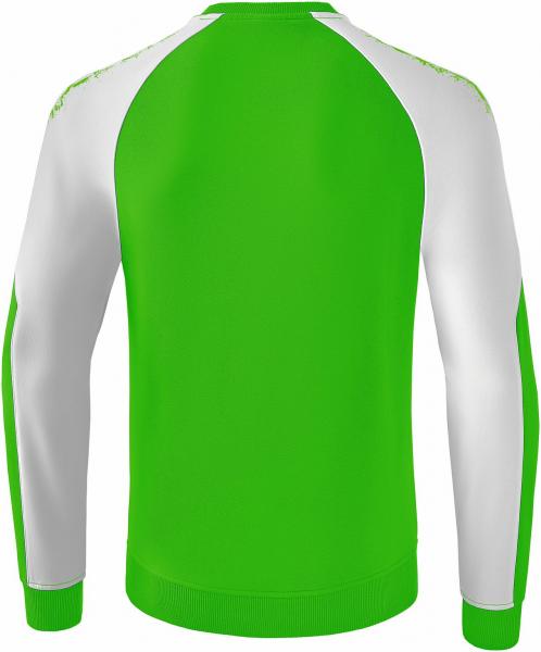GRAFFIC 5-C Baumwollsweat Kinder - green/weiß