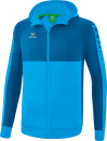 SIX WINGS Trainingsjacke mit Kapuze - curacao/mykonos