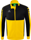 SIX WINGS Worker Jacke - gelb/schwarz