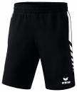 SIX WINGS Worker Shorts - schwarz/weiß
