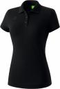 TEAMSPORT Poloshirt Damen - schwarz