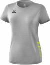 RACE LINE 2.0 RUNNING T-SHIRT Damen - grau melange